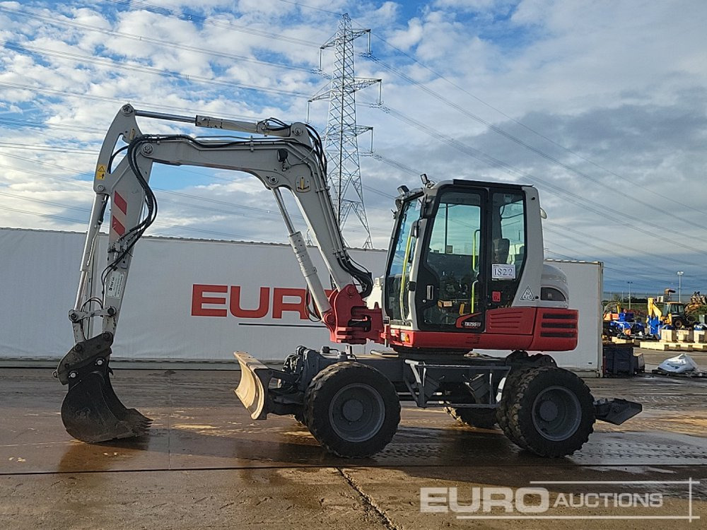 2014 Takeuchi TB295W - Escavadeira de rodas: foto 2 2014 Takeuchi TB295W - Escavadeira de rodas: foto 2