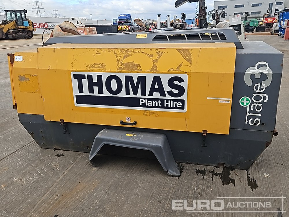 2015 Atlas Copco XAHS186 375CFM - Compressor de ar: foto 3 2015 Atlas Copco XAHS186 375CFM - Compressor de ar: foto 3