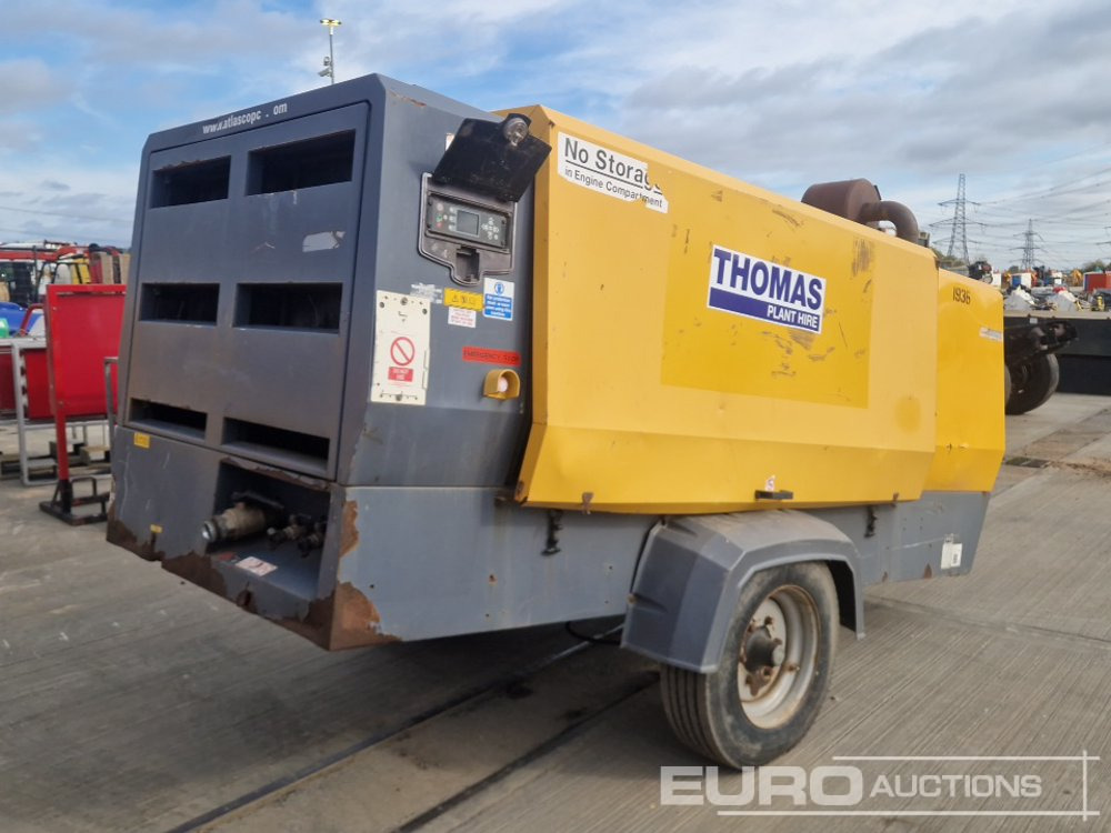 2015 Atlas Copco XAHS237 - Compressor de ar: foto 5 2015 Atlas Copco XAHS237 - Compressor de ar: foto 5