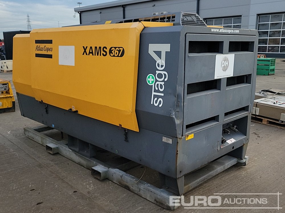 2015 Atlas Copco XAMS367 - Compressor de ar: foto 3 2015 Atlas Copco XAMS367 - Compressor de ar: foto 3