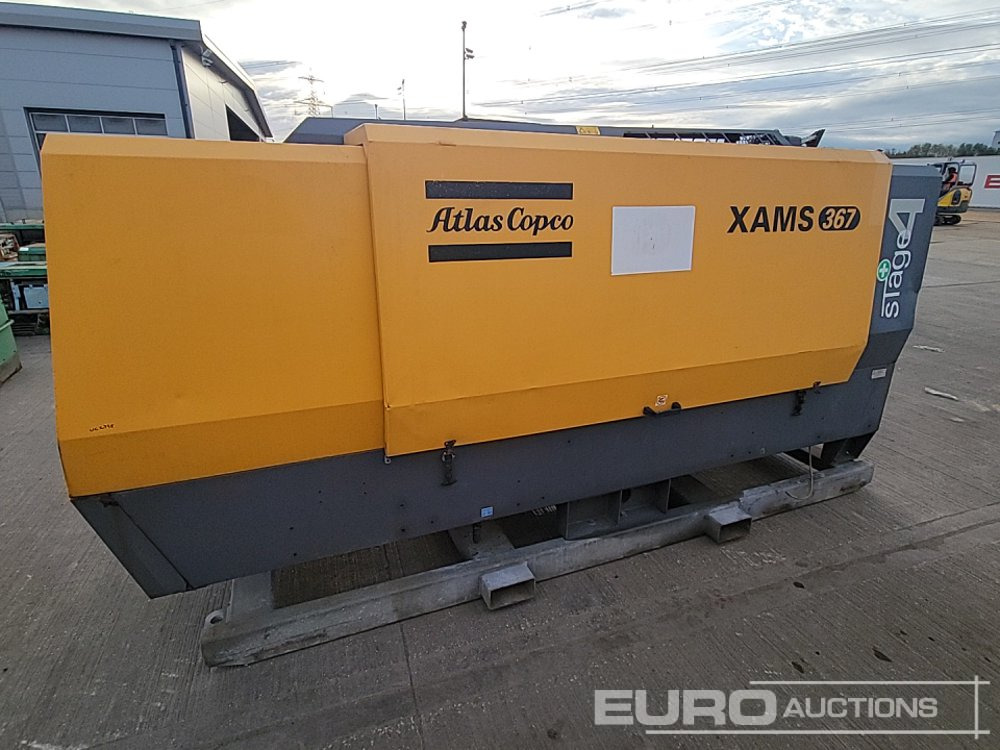 2015 Atlas Copco XAMS367 - Compressor de ar: foto 2 2015 Atlas Copco XAMS367 - Compressor de ar: foto 2
