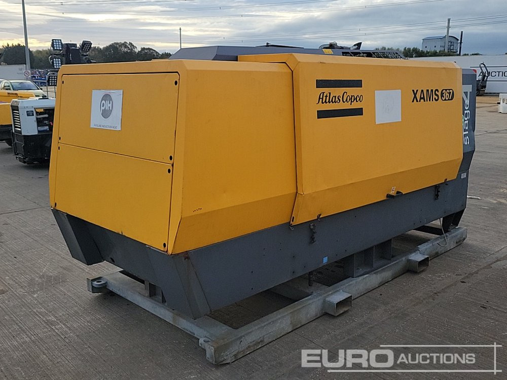 2015 Atlas Copco XAMS367 - Compressor de ar: foto 1 2015 Atlas Copco XAMS367 - Compressor de ar: foto 1