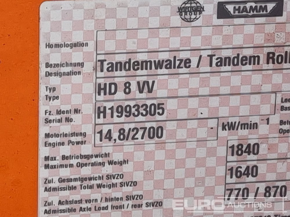 Rolo 2015 Hamm HD8VV: foto 33
