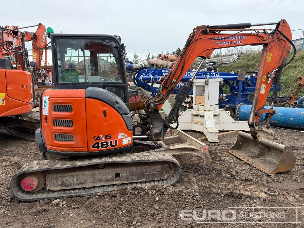 2015 Hitachi ZX48U-5A - Mini escavadeira: foto 3 2015 Hitachi ZX48U-5A - Mini escavadeira: foto 3