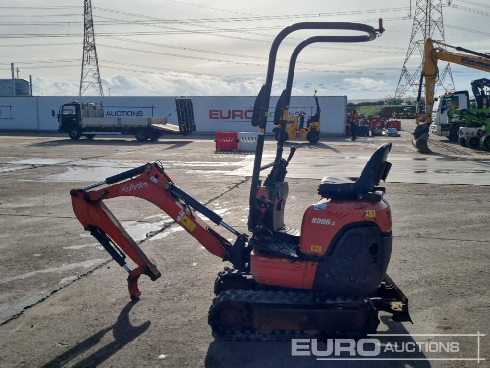 2015 Kubota K008-3 - Mini escavadeira: foto 2 2015 Kubota K008-3 - Mini escavadeira: foto 2