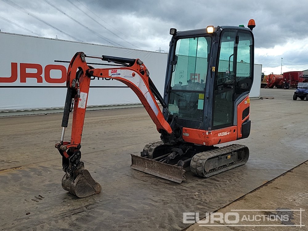2015 Kubota KX016-4 - Mini escavadeira: foto 1 2015 Kubota KX016-4 - Mini escavadeira: foto 1