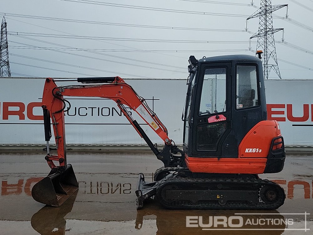 2015 Kubota KX61-3 - Mini escavadeira: foto 2 2015 Kubota KX61-3 - Mini escavadeira: foto 2