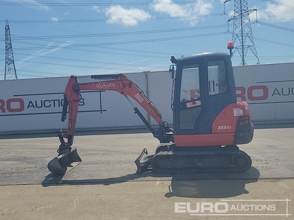 2015 Kubota KX61-3 - Mini escavadeira: foto 2 2015 Kubota KX61-3 - Mini escavadeira: foto 2