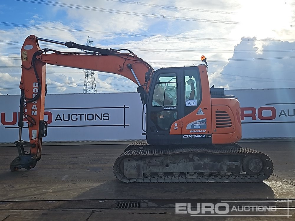 2016 Doosan DX140LCR -5 - Escavadora de rastos: foto 2 2016 Doosan DX140LCR -5 - Escavadora de rastos: foto 2
