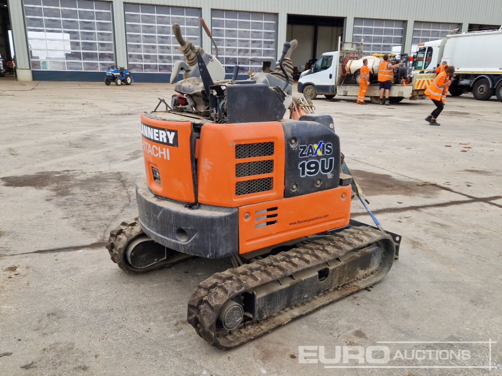 2016 Hitachi ZX19U-5A YR - Mini escavadeira: foto 5 2016 Hitachi ZX19U-5A YR - Mini escavadeira: foto 5