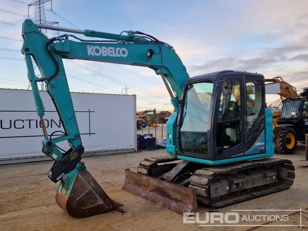 2016 Kobelco SK75SR-5 - Mini escavadeira: foto 1 2016 Kobelco SK75SR-5 - Mini escavadeira: foto 1