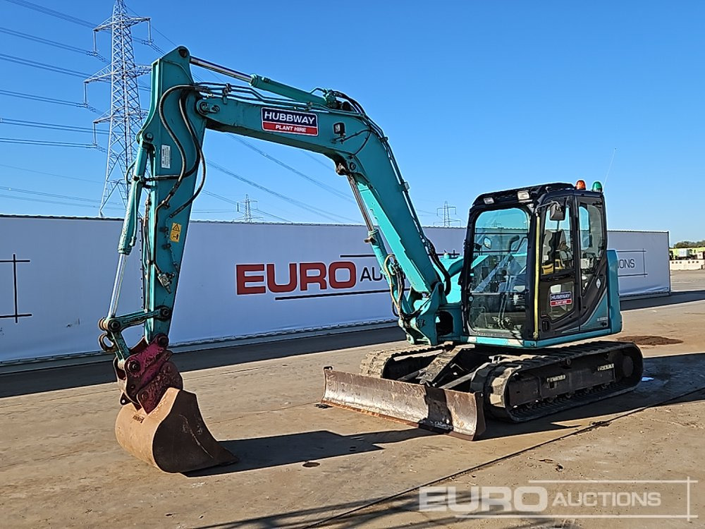 2016 Kobelco SK85MSR-3E - Mini escavadeira: foto 1 2016 Kobelco SK85MSR-3E - Mini escavadeira: foto 1