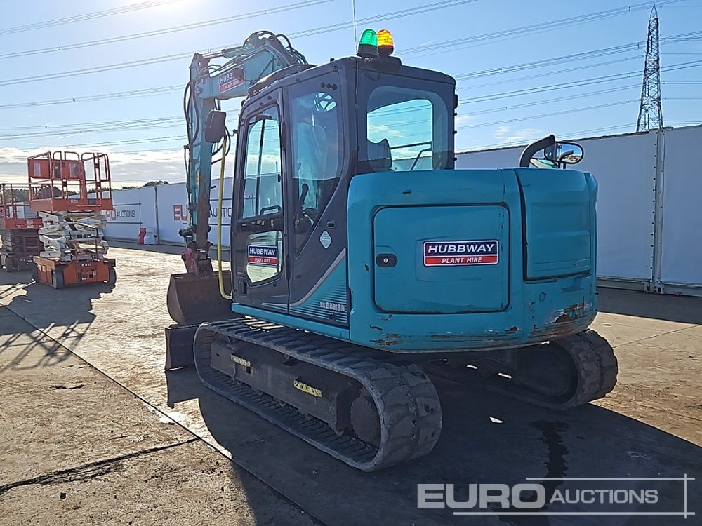 2016 Kobelco SK85MSR-3E - Mini escavadeira: foto 3 2016 Kobelco SK85MSR-3E - Mini escavadeira: foto 3