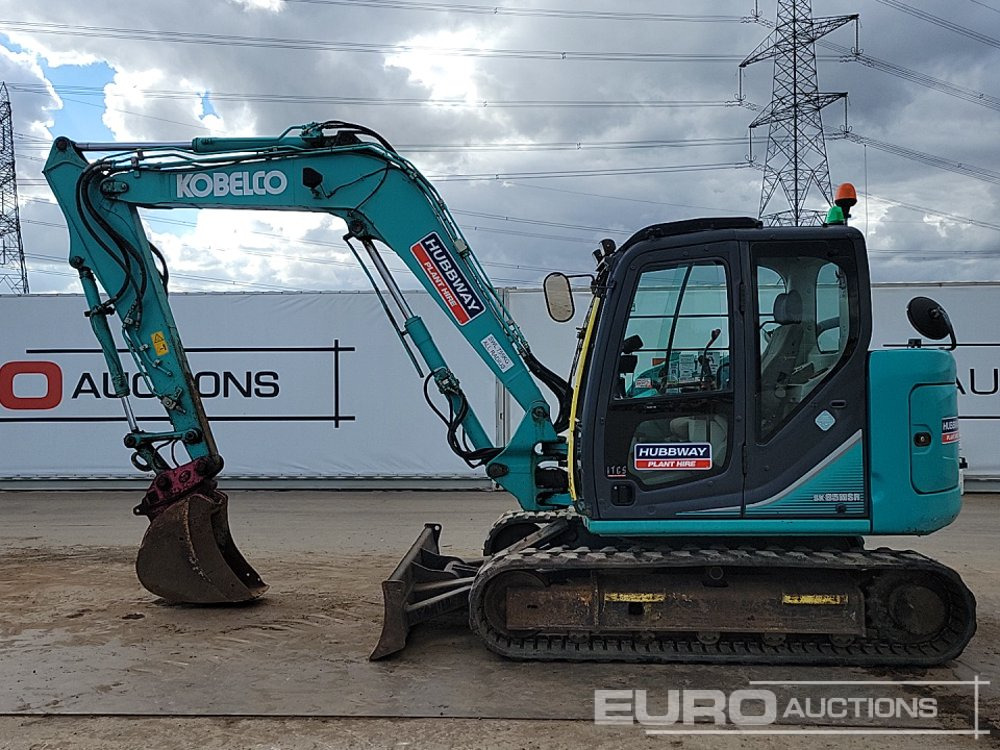 2016 Kobelco SK85MSR-3E - Mini escavadeira: foto 2 2016 Kobelco SK85MSR-3E - Mini escavadeira: foto 2