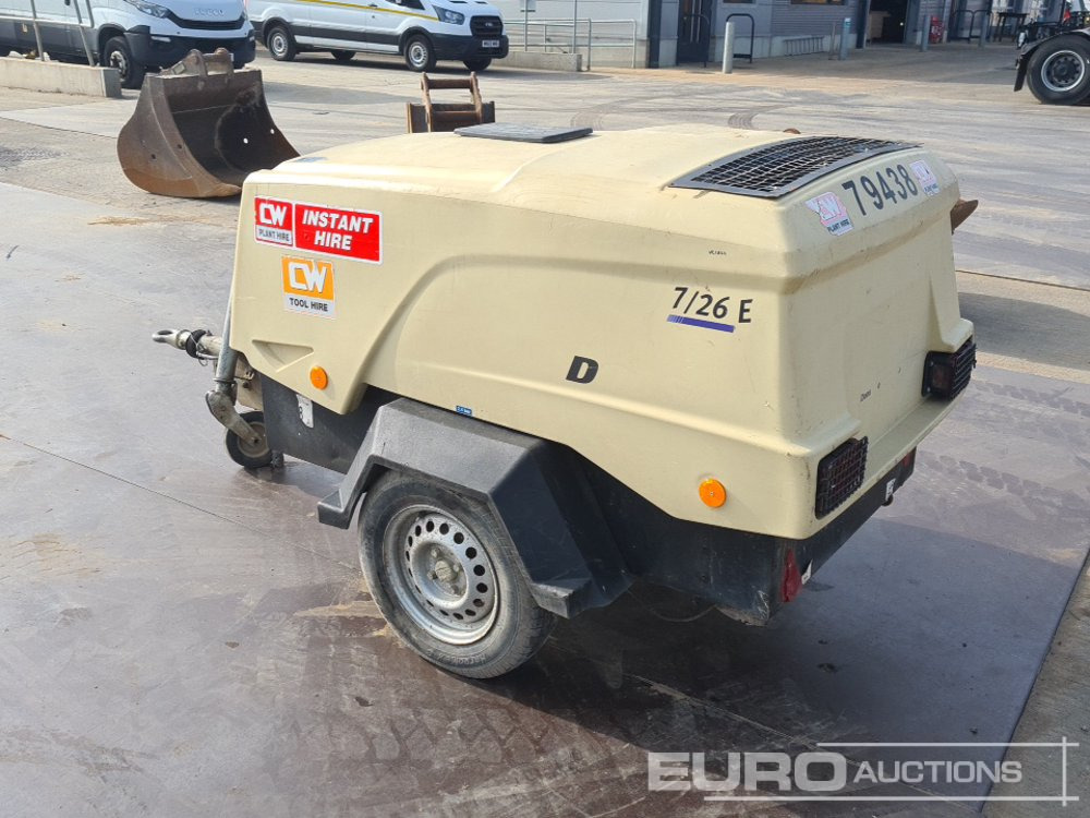 2017 Doosan 7/26E+ - Compressor de ar: foto 3 2017 Doosan 7/26E+ - Compressor de ar: foto 3