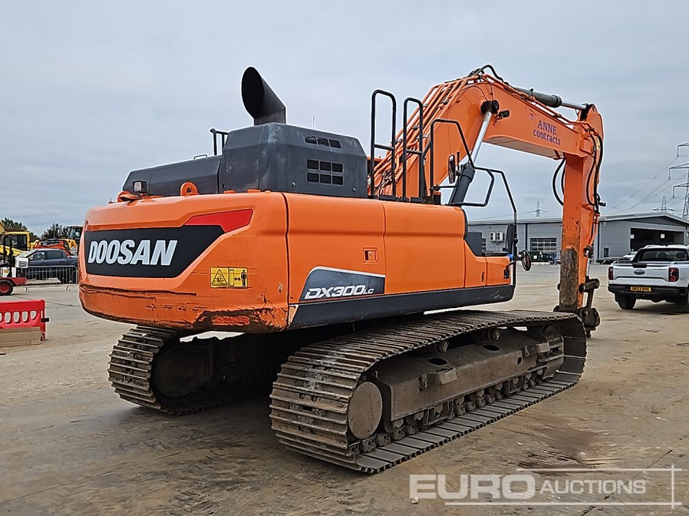 2017 Doosan DX300LC-5 - Escavadora de rastos: foto 5 2017 Doosan DX300LC-5 - Escavadora de rastos: foto 5