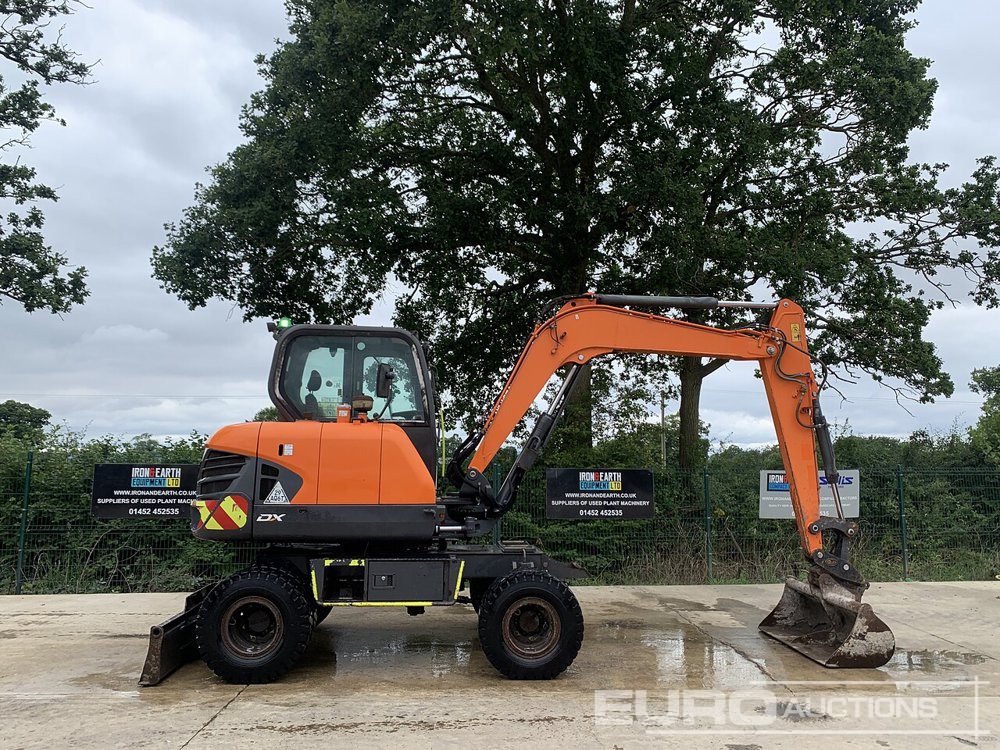 2017 Doosan DX57W-5 - Escavadeira de rodas: foto 4 2017 Doosan DX57W-5 - Escavadeira de rodas: foto 4