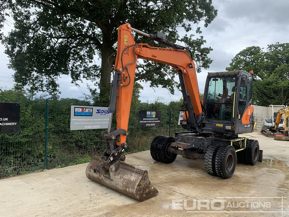 2017 Doosan DX57W-5 - Escavadeira de rodas: foto 1 2017 Doosan DX57W-5 - Escavadeira de rodas: foto 1