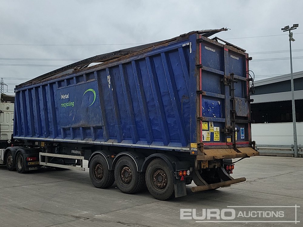 2017 Fruehauf Tri Axle Bulk Tipping Trailer, Easy Sheet - Semireboque basculante: foto 3 2017 Fruehauf Tri Axle Bulk Tipping Trailer, Easy Sheet - Semireboque basculante: foto 3