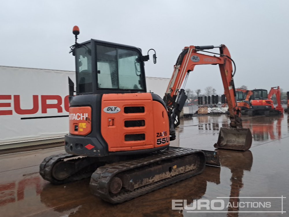2017 Hitachi ZX55U-5A CLR - Mini escavadeira: foto 5 2017 Hitachi ZX55U-5A CLR - Mini escavadeira: foto 5