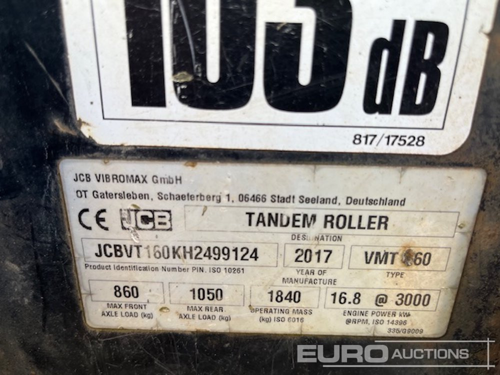 2017 JCB VMT160-80 - Rolo: foto 2 2017 JCB VMT160-80 - Rolo: foto 2