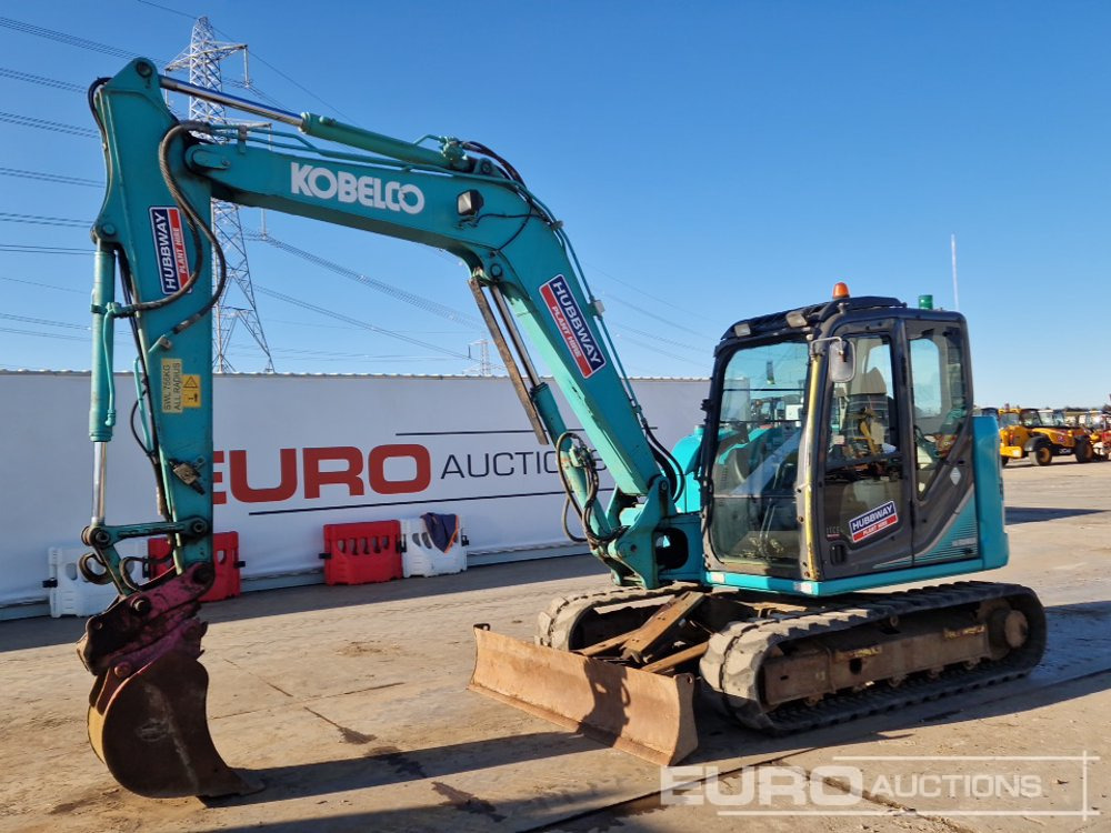 2017 Kobelco SK85MSR-3E - Mini escavadeira: foto 1 2017 Kobelco SK85MSR-3E - Mini escavadeira: foto 1