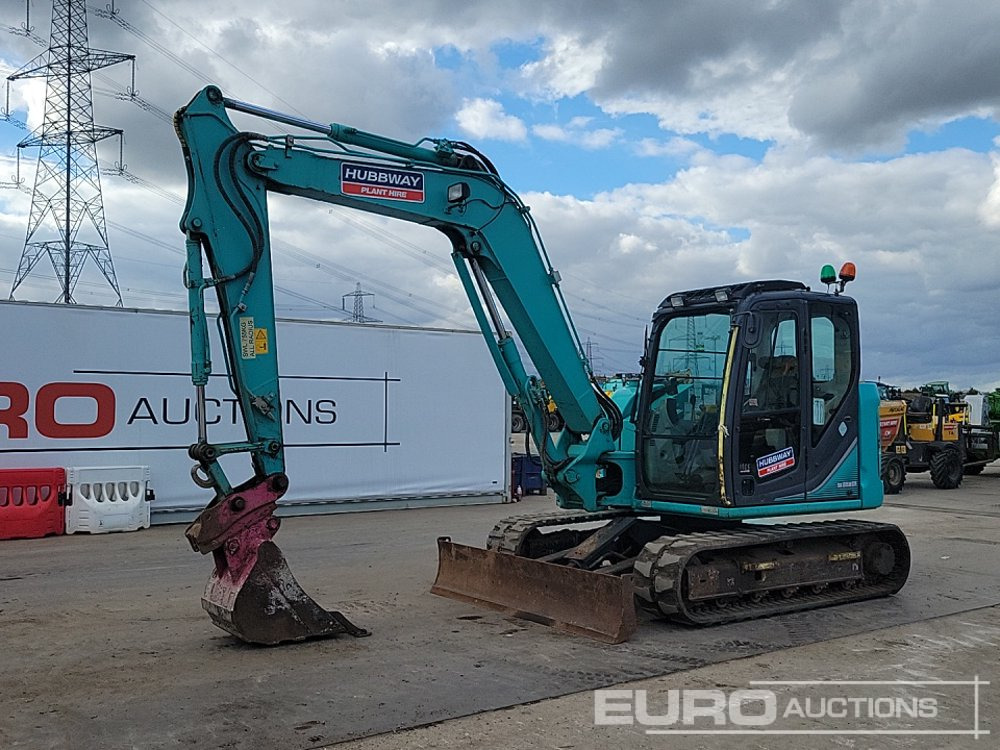 2017 Kobelco SK85MSR-3E - Mini escavadeira: foto 1 2017 Kobelco SK85MSR-3E - Mini escavadeira: foto 1