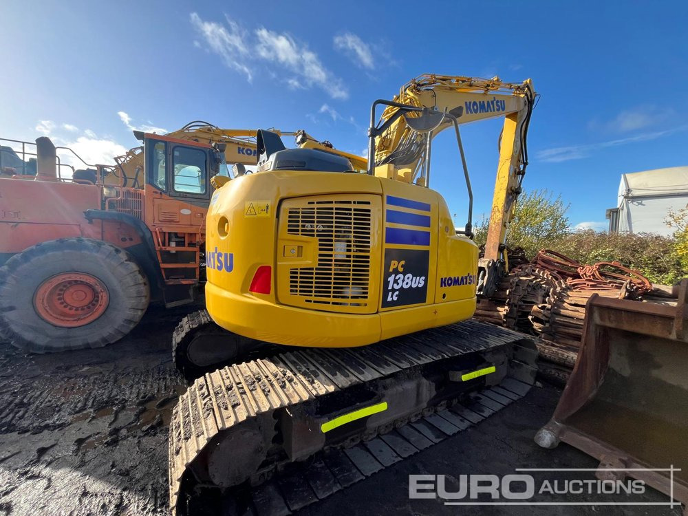 2017 Komatsu PC138US-11 - Escavadora de rastos: foto 4 2017 Komatsu PC138US-11 - Escavadora de rastos: foto 4