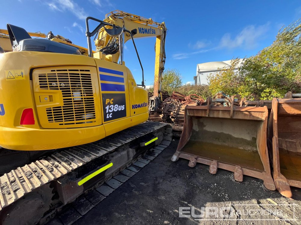 2017 Komatsu PC138US-11 - Escavadora de rastos: foto 3 2017 Komatsu PC138US-11 - Escavadora de rastos: foto 3