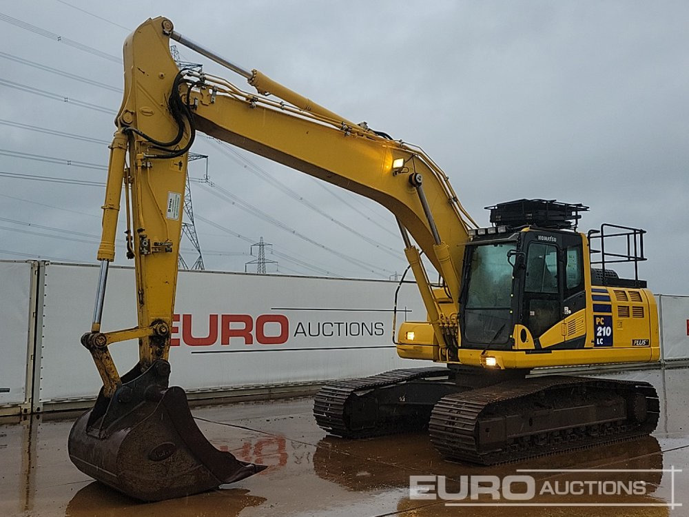 2017 Komatsu PC210LC-10 - Escavadora de rastos: foto 1 2017 Komatsu PC210LC-10 - Escavadora de rastos: foto 1