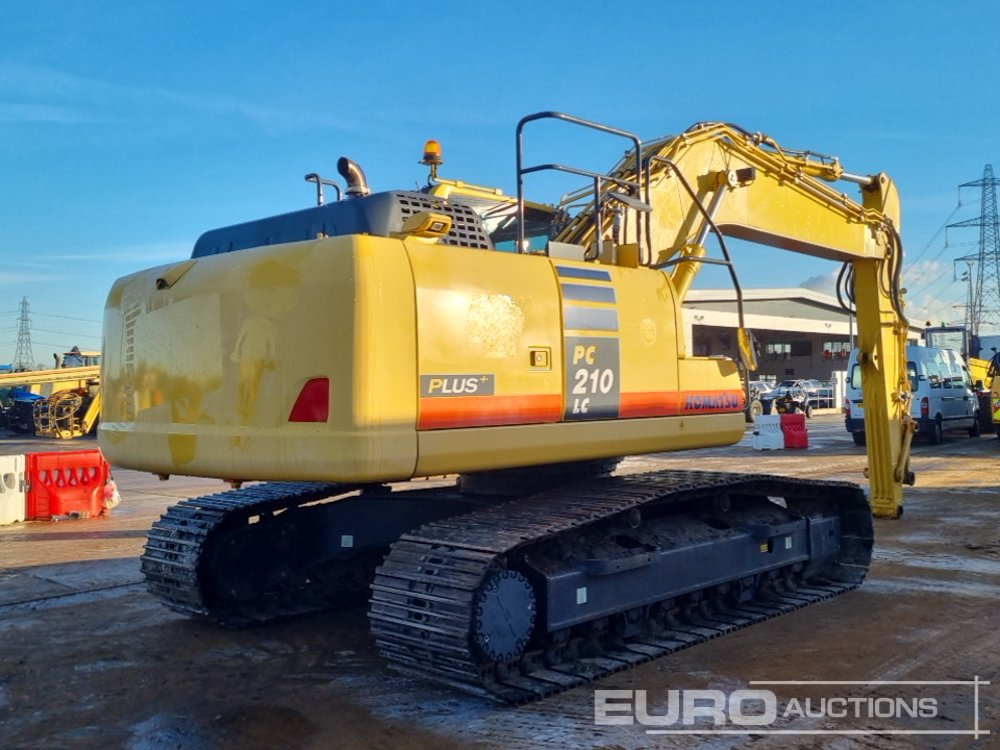 2017 Komatsu PC210LC-10 - Escavadora de rastos: foto 5 2017 Komatsu PC210LC-10 - Escavadora de rastos: foto 5