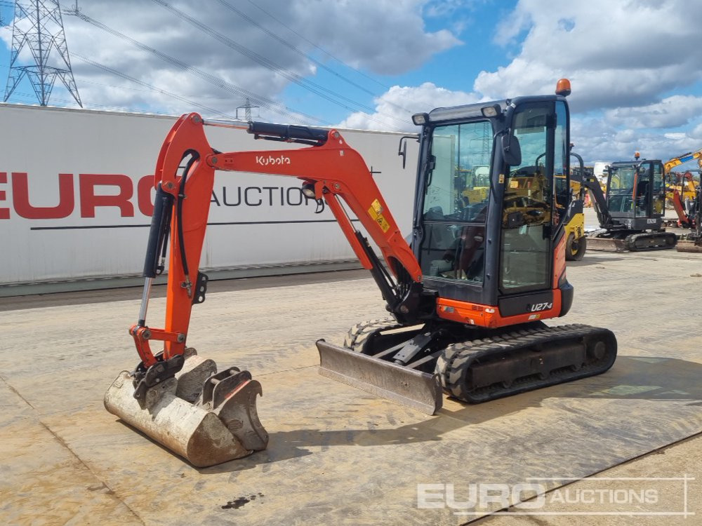 2017 Kubota U27-4 - Mini escavadeira: foto 1 2017 Kubota U27-4 - Mini escavadeira: foto 1