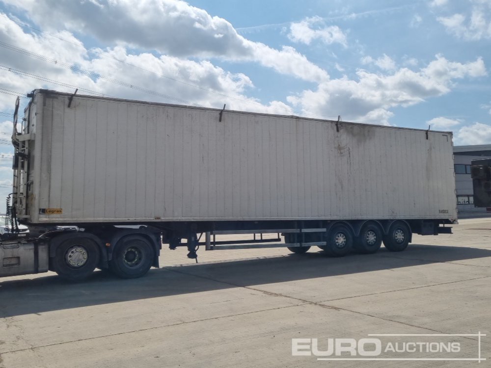 2017 Legras Tri Axle Bulk Trailer, Walking Floor, Easy Sheet - Semireboque piso móvel: foto 1 2017 Legras Tri Axle Bulk Trailer, Walking Floor, Easy Sheet - Semireboque piso móvel: foto 1