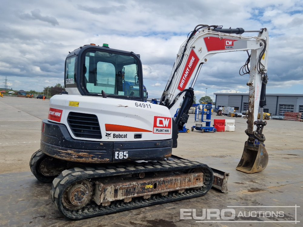 2018 Bobcat E85 - Mini escavadeira: foto 5 2018 Bobcat E85 - Mini escavadeira: foto 5