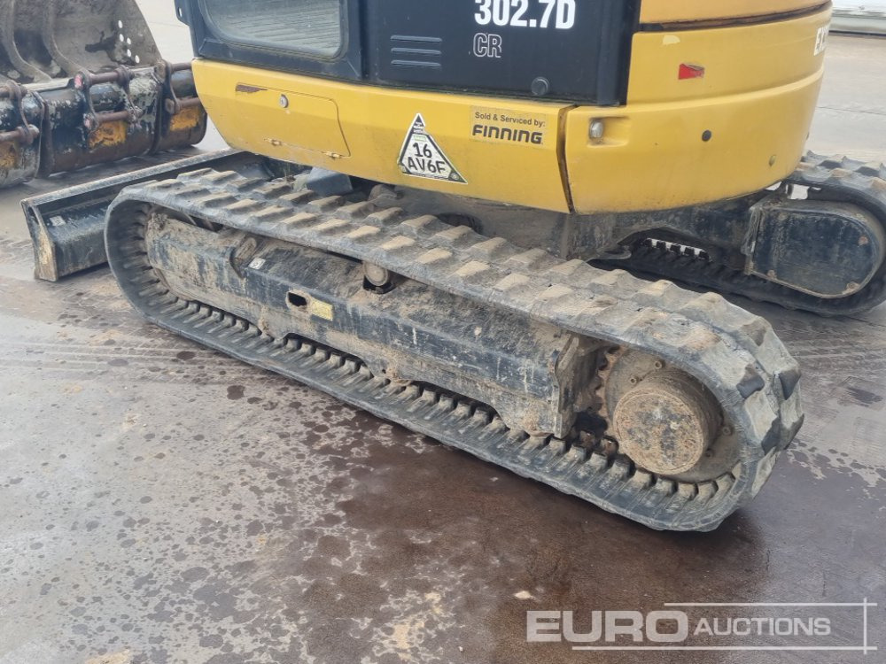 Mini escavadeira 2018 CAT 302.7DCR: foto 12