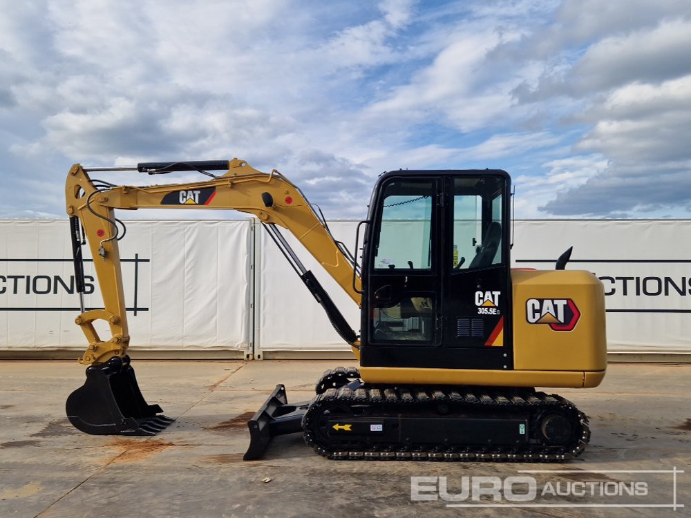 2018 CAT 305.5 E2 - Mini escavadeira: foto 2 2018 CAT 305.5 E2 - Mini escavadeira: foto 2