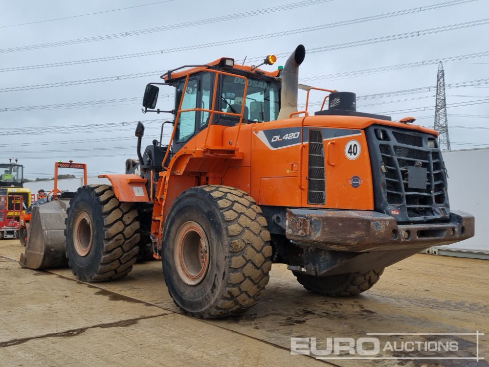 2018 Doosan DL420-5 - Carregadeira de rodas: foto 3 2018 Doosan DL420-5 - Carregadeira de rodas: foto 3