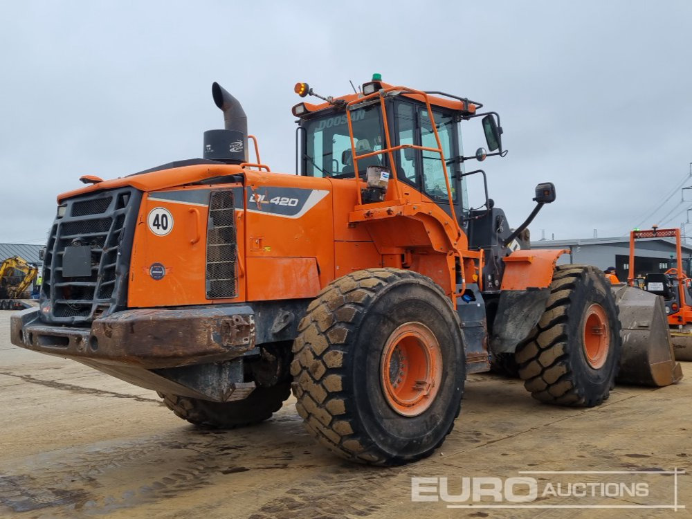 2018 Doosan DL420-5 - Carregadeira de rodas: foto 5 2018 Doosan DL420-5 - Carregadeira de rodas: foto 5
