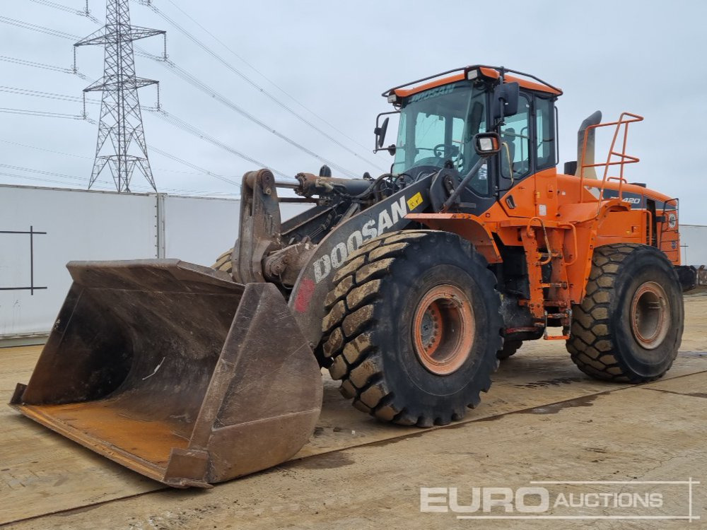 2018 Doosan DL420-5 - Carregadeira de rodas: foto 1 2018 Doosan DL420-5 - Carregadeira de rodas: foto 1