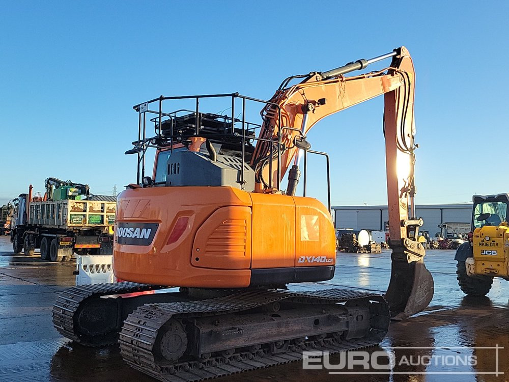 2018 Doosan DX140LC-5 - Escavadora de rastos: foto 5 2018 Doosan DX140LC-5 - Escavadora de rastos: foto 5