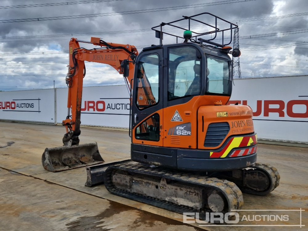 2018 Doosan DX62R-3 - Mini escavadeira: foto 3 2018 Doosan DX62R-3 - Mini escavadeira: foto 3