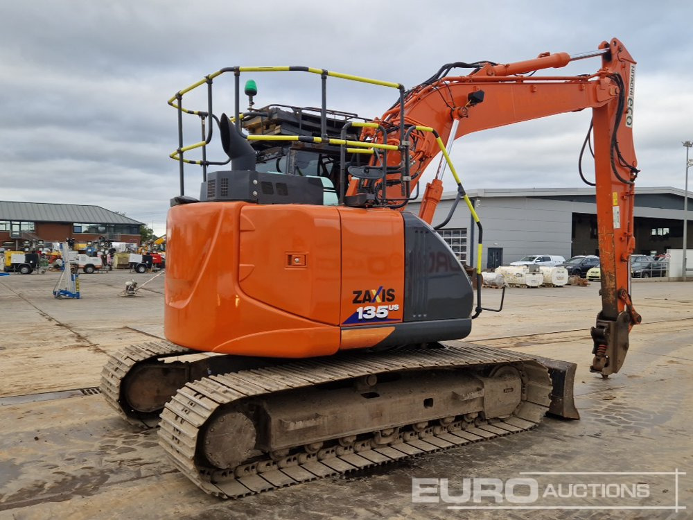 2018 Hitachi ZX135US-6 - Escavadora de rastos: foto 5 2018 Hitachi ZX135US-6 - Escavadora de rastos: foto 5