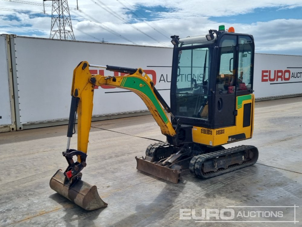 2018 JCB 16C-1 - Mini escavadeira: foto 1 2018 JCB 16C-1 - Mini escavadeira: foto 1