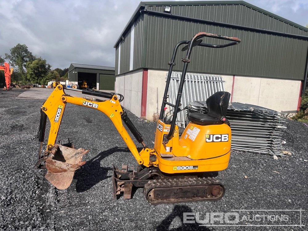 2018 JCB 8008 CTS - Mini escavadeira: foto 1 2018 JCB 8008 CTS - Mini escavadeira: foto 1
