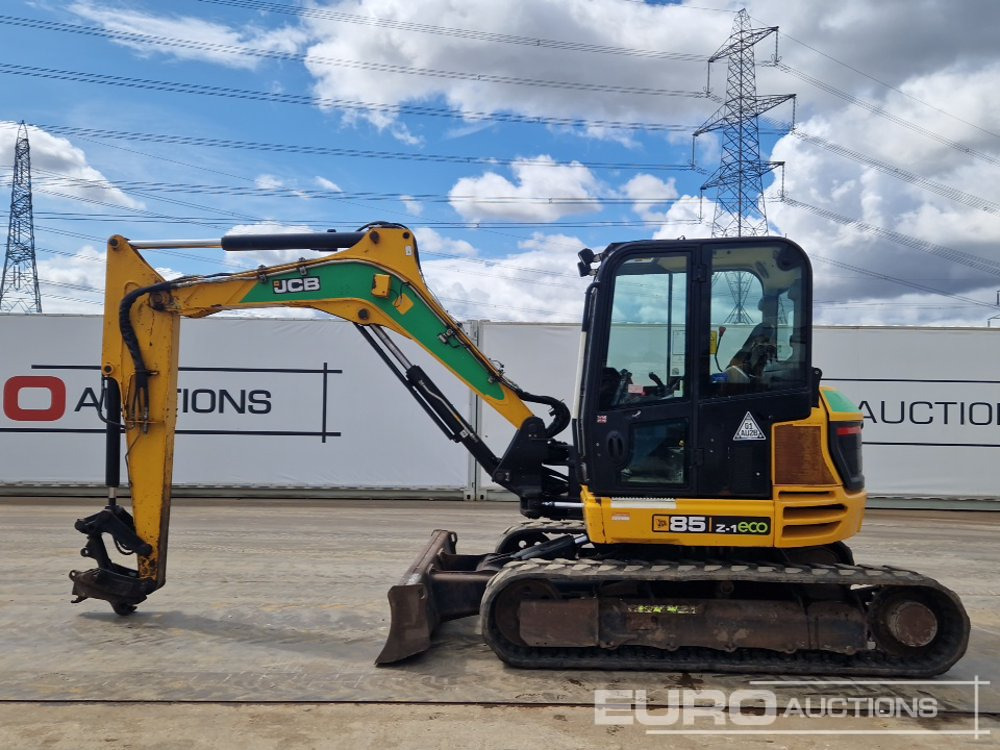 2018 JCB 85Z-1 ECO - Mini escavadeira: foto 2 2018 JCB 85Z-1 ECO - Mini escavadeira: foto 2