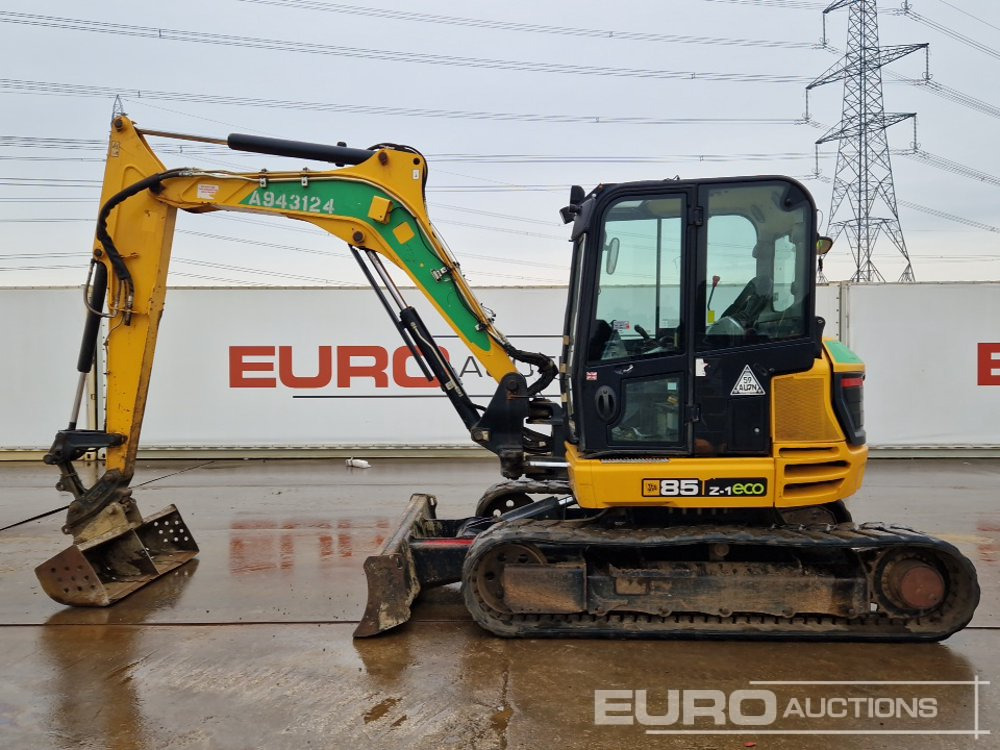 2018 JCB 85Z-1 - Mini escavadeira: foto 2 2018 JCB 85Z-1 - Mini escavadeira: foto 2