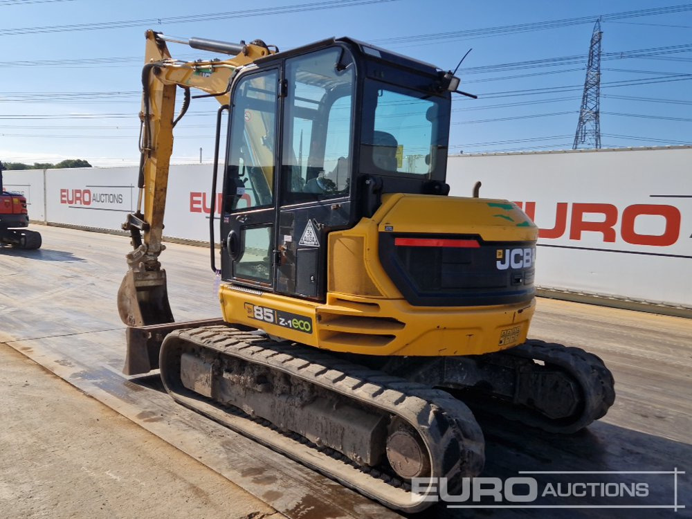 2018 JCB 85Z-1 - Mini escavadeira: foto 3 2018 JCB 85Z-1 - Mini escavadeira: foto 3