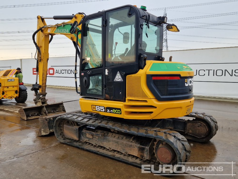 2018 JCB 85Z-1 - Mini escavadeira: foto 3 2018 JCB 85Z-1 - Mini escavadeira: foto 3