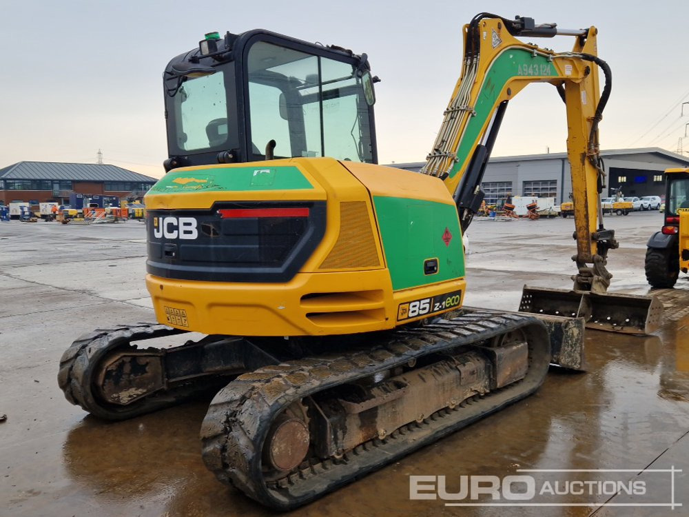 2018 JCB 85Z-1 - Mini escavadeira: foto 5 2018 JCB 85Z-1 - Mini escavadeira: foto 5
