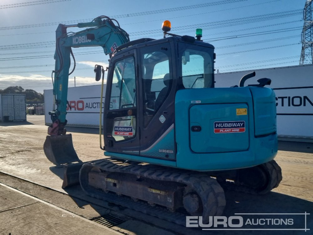 2018 Kobelco SK85MSR-3E - Mini escavadeira: foto 3 2018 Kobelco SK85MSR-3E - Mini escavadeira: foto 3